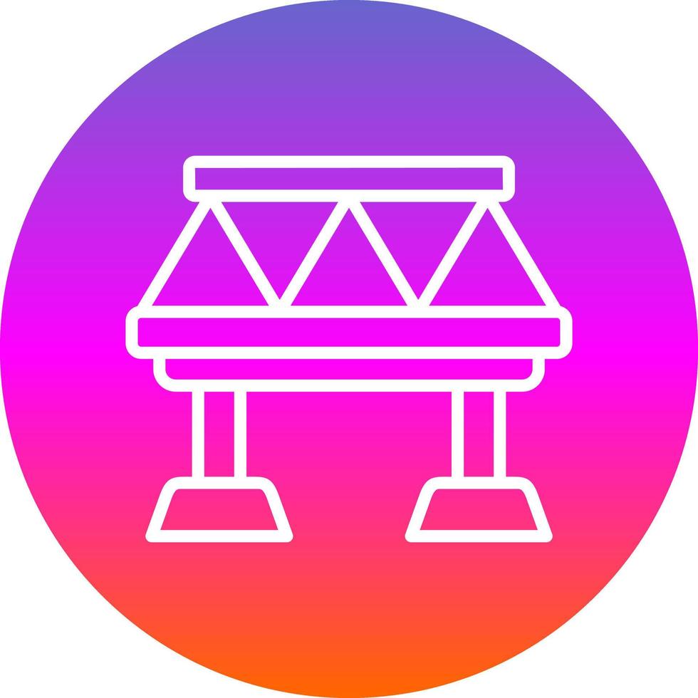 Bridge Vector Icon Design