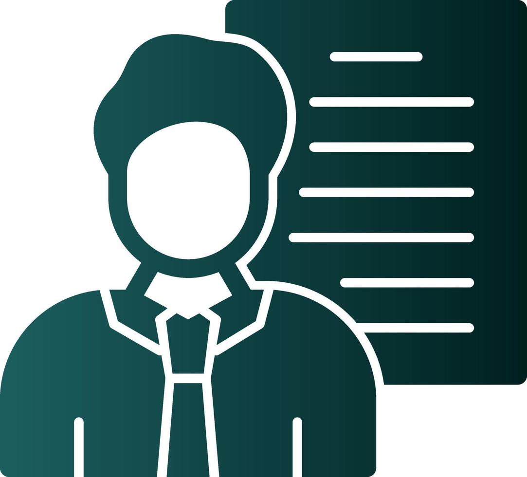 Advisor Vector Icon Design