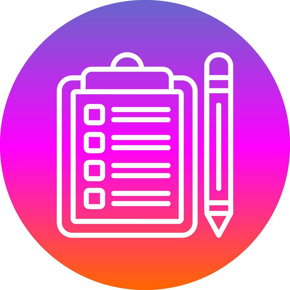 Check List Vector Icon Design