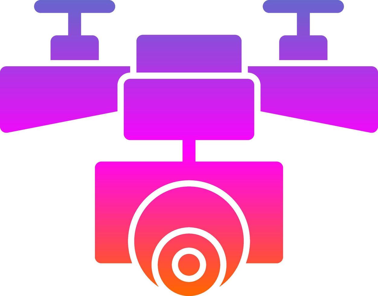 Drone Vector Icon Design