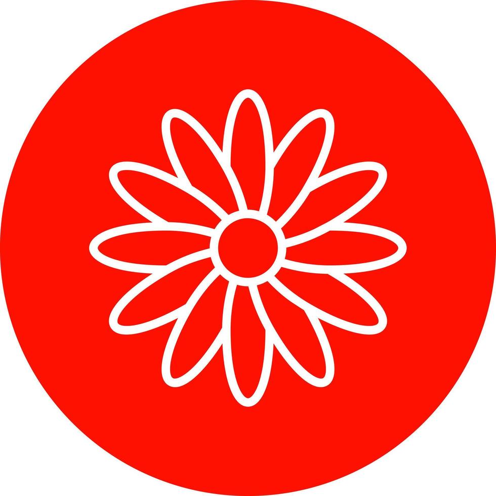 Calendula Vector Icon Design