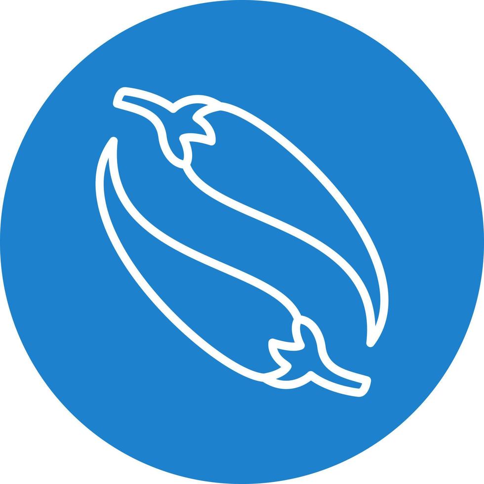 Chili Vector Icon Design