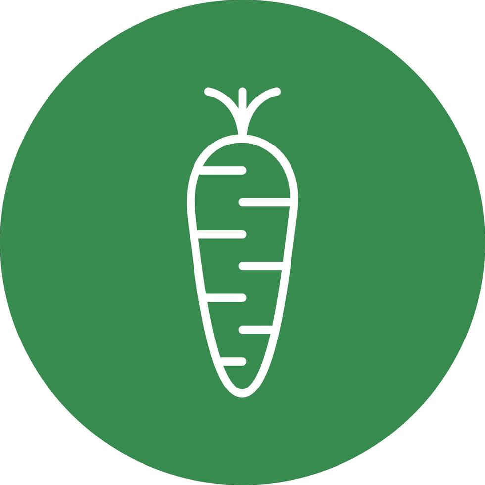 Carrot Vector Icon Design