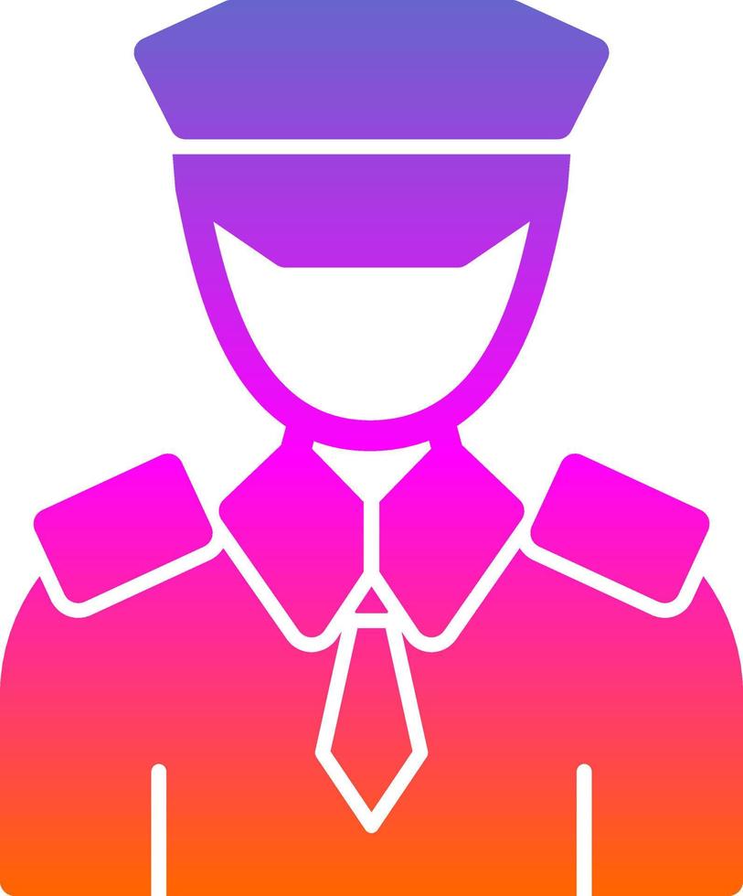 Pilot Vector Icon Design