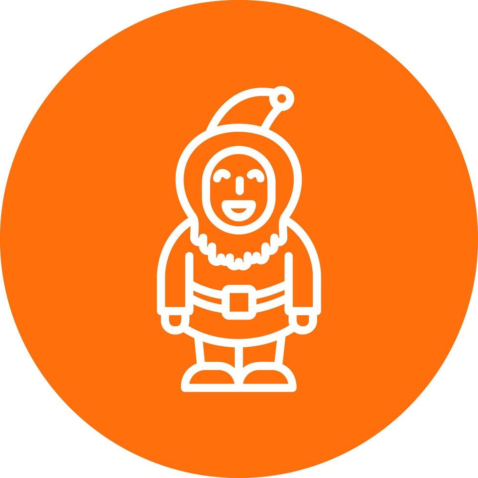 Gnome Vector Icon Design