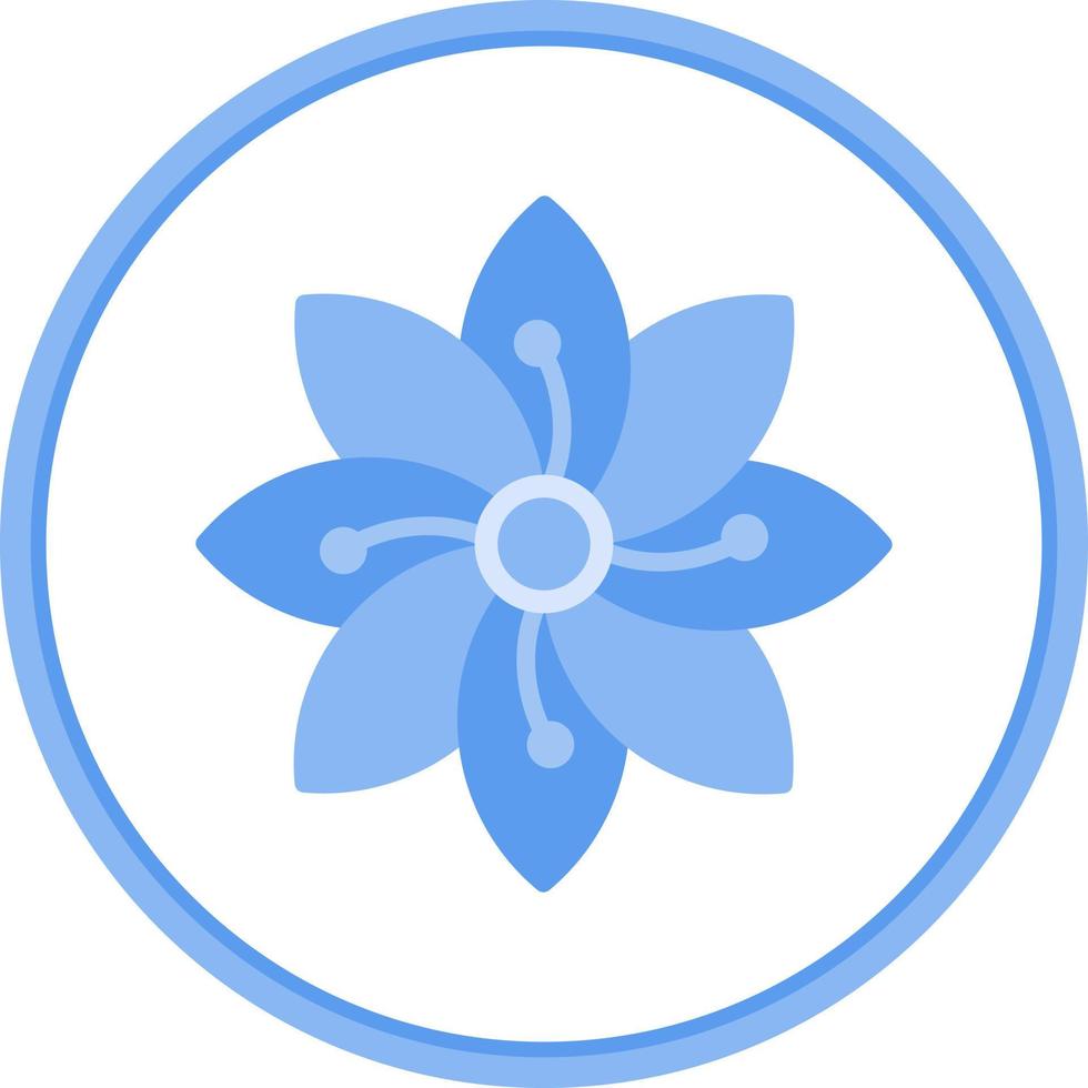 Hydrangea Vector Icon Design