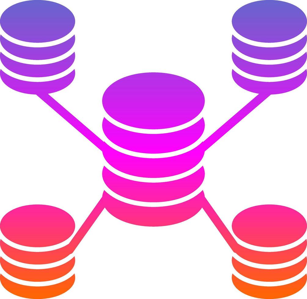 Database Vector Icon Design