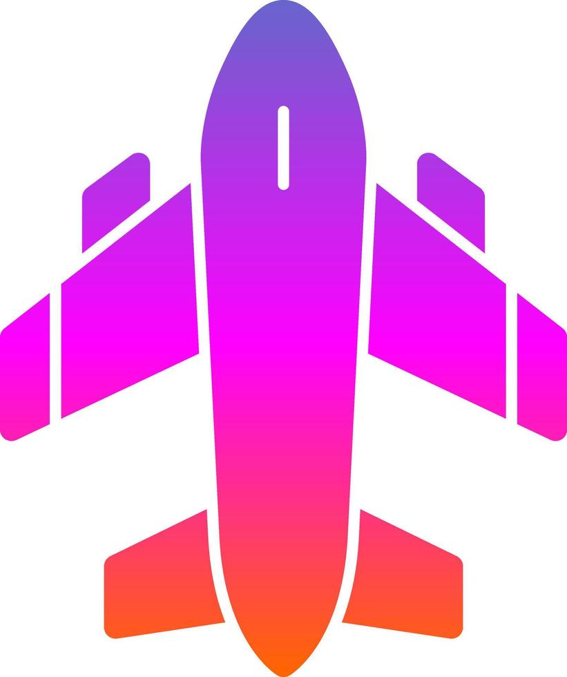 Airplane Vector Icon Design