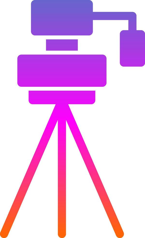 Tripod Vector Icon Design