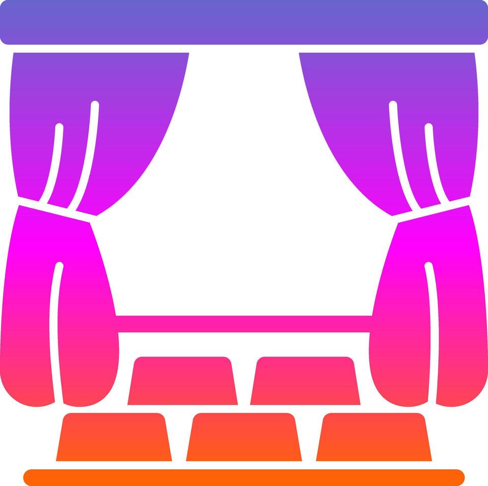Theater Vector Icon Design