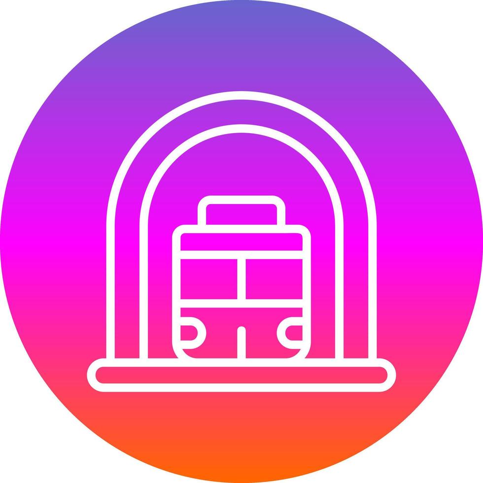 Subway Vector Icon Design