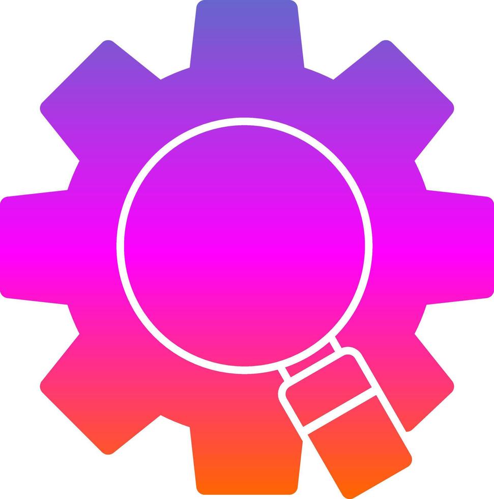 Search Engine Vector Icon Design