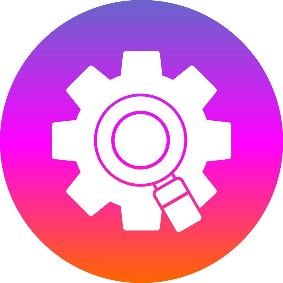 Search Engine Vector Icon Design