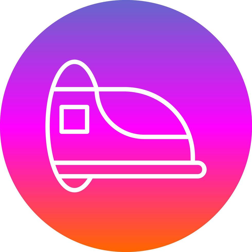 Hyperloop Vector Icon Design