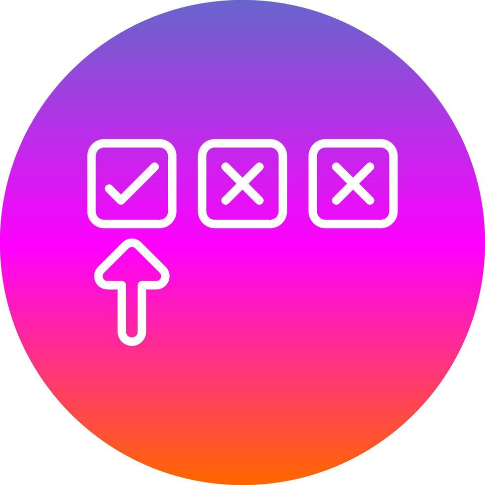 Selection Vector Icon Design