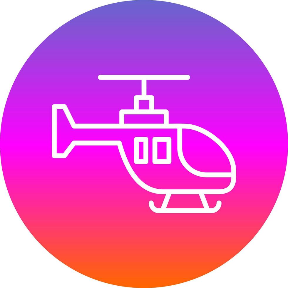 diseño de icono de vector de helicóptero