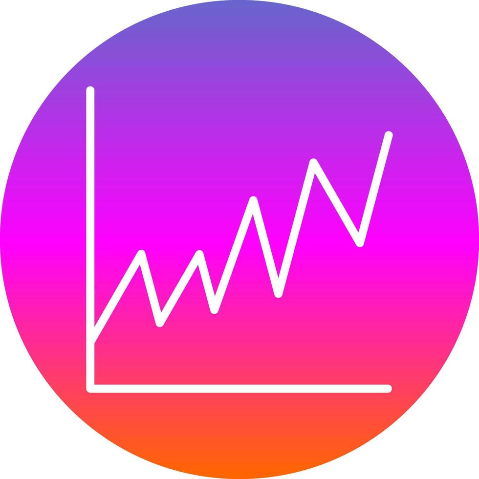 Frequency Graph Vector Icon Design