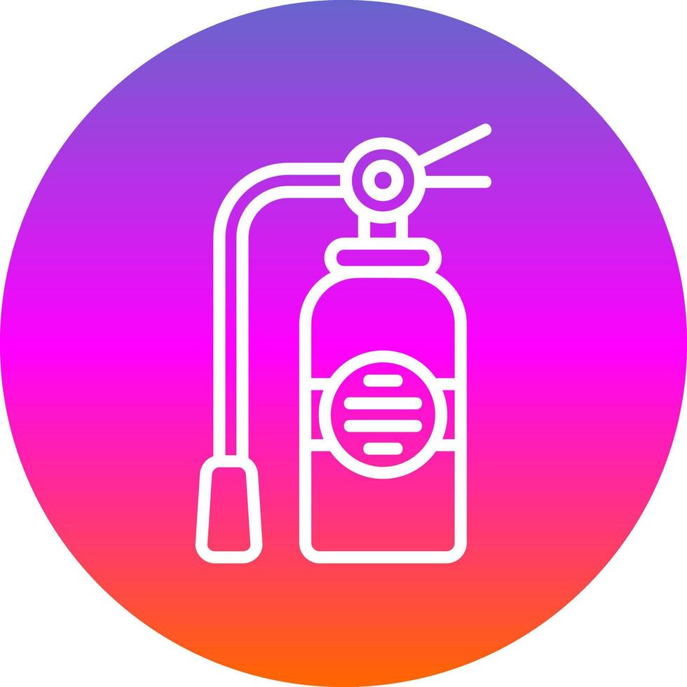 Fire Extinguisher Vector Icon Design