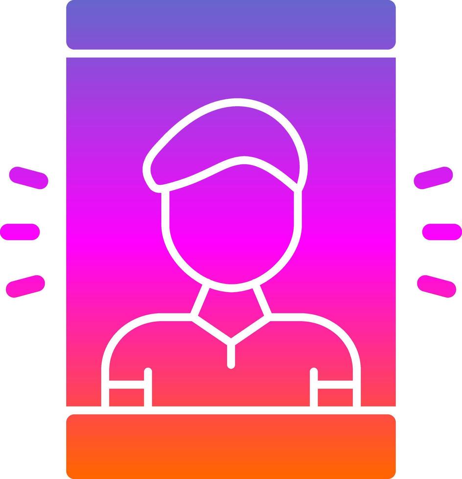 Selfie Vector Icon Design