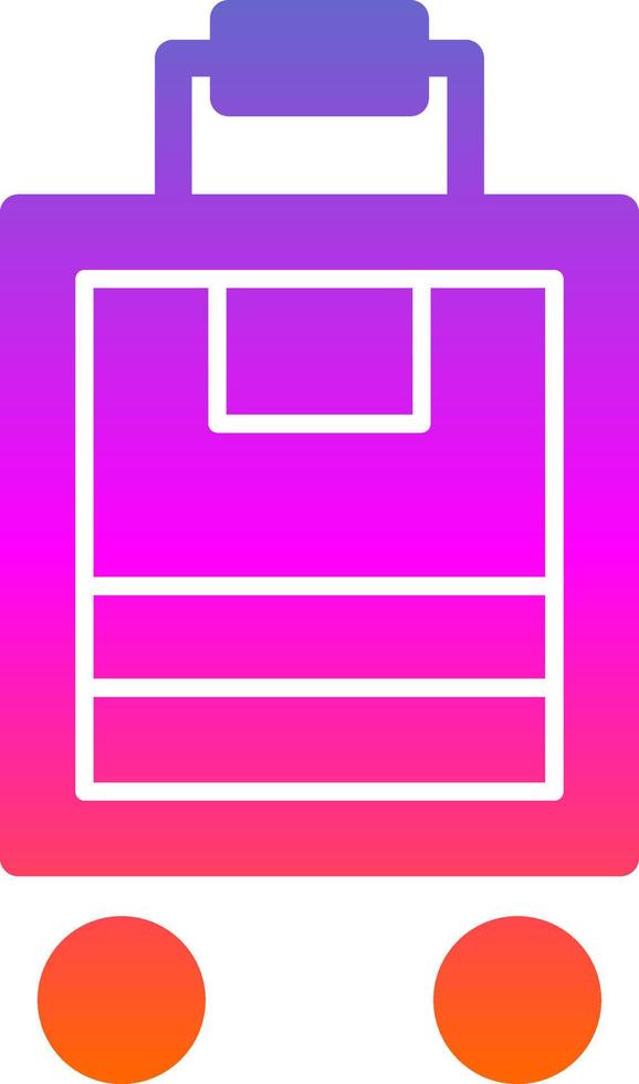 Luggage Vector Icon Design