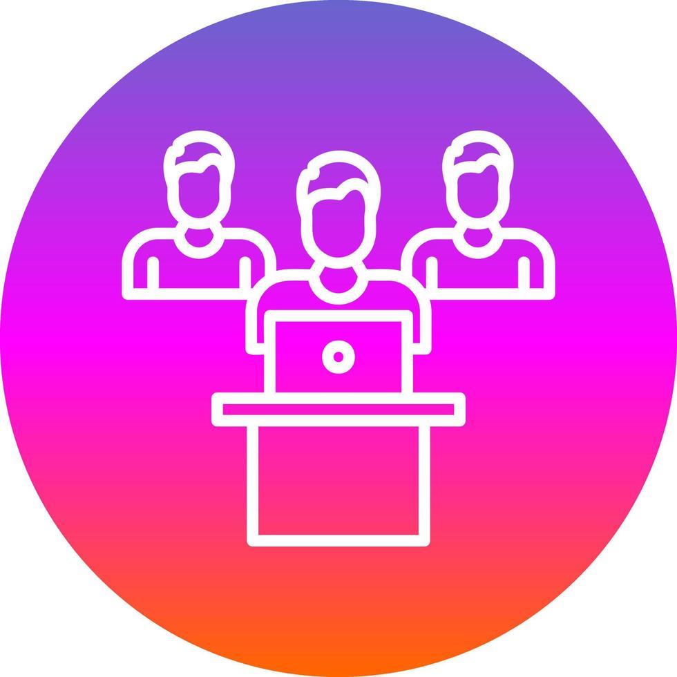 Inspection Team Vector Icon Design