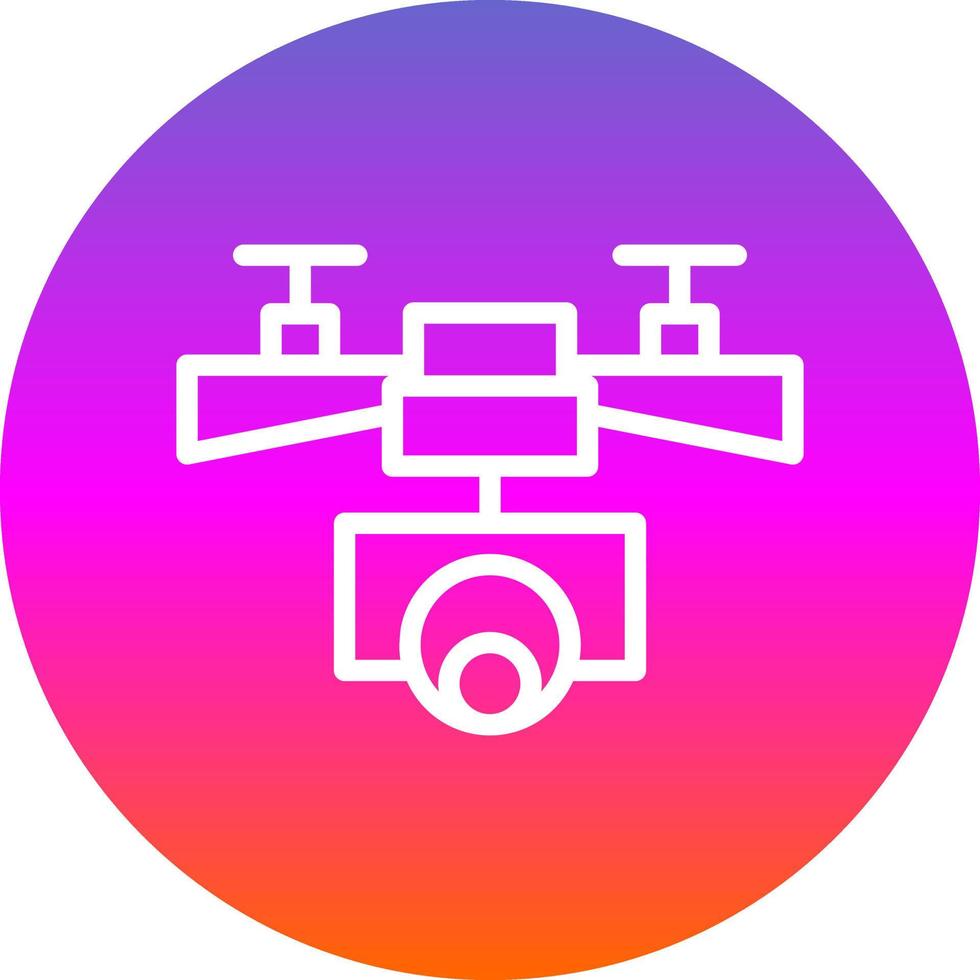 Drone Vector Icon Design