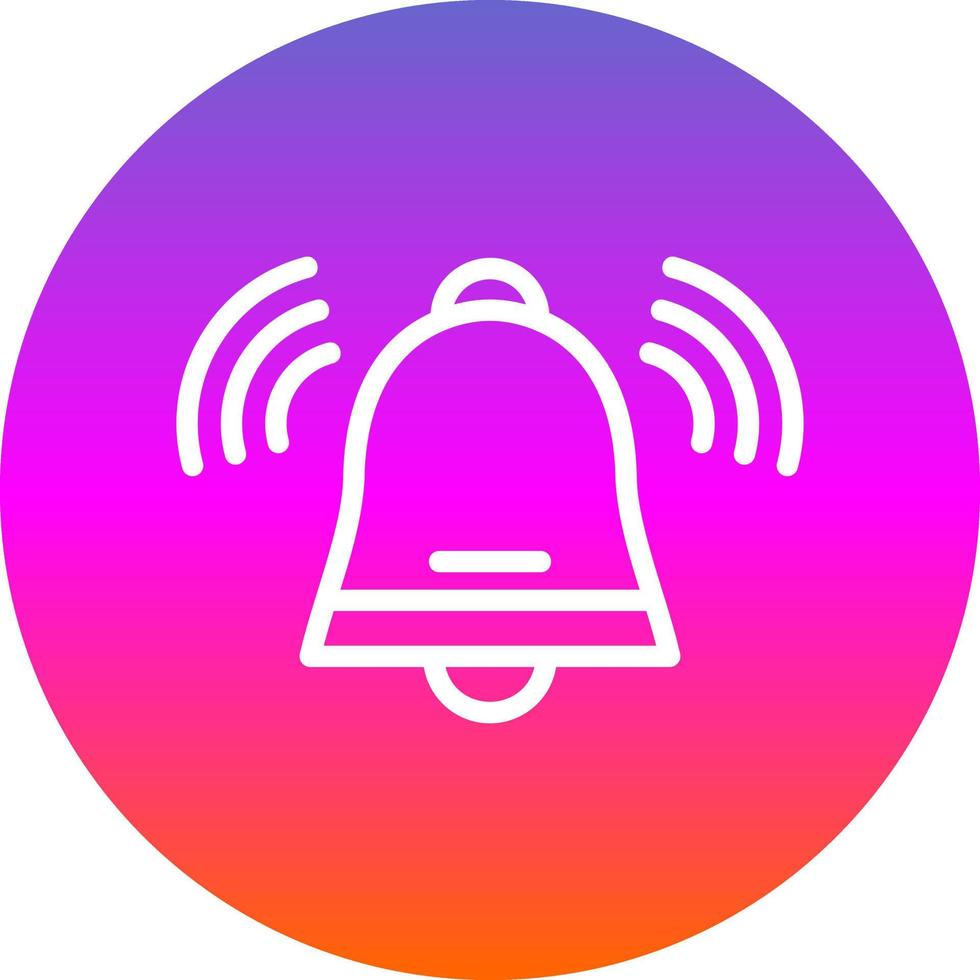 Bell Vector Icon Design