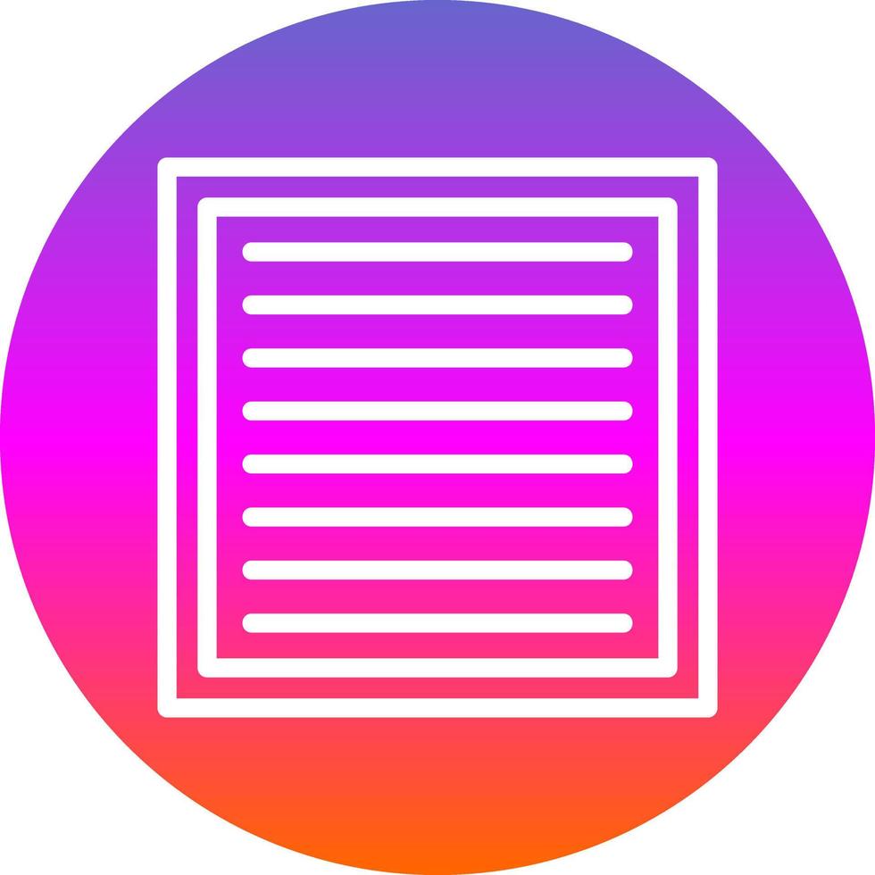 Justify Vector Icon Design