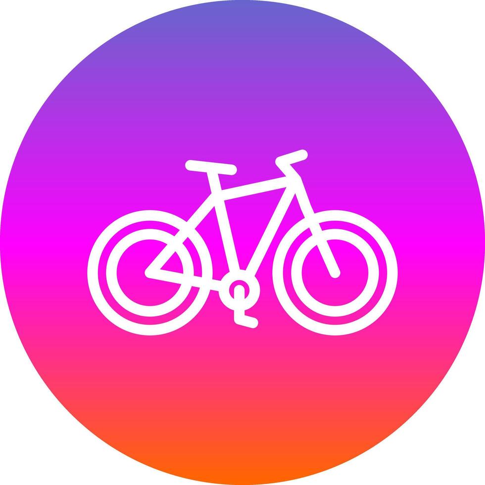 diseño de icono de vector de bicicleta