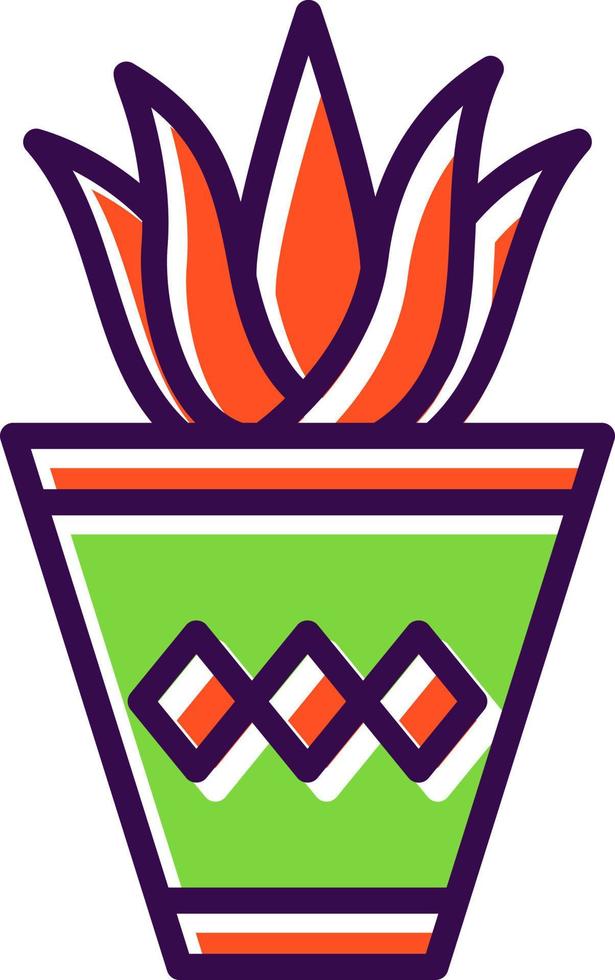 Aloe Vera Vector Icon Design