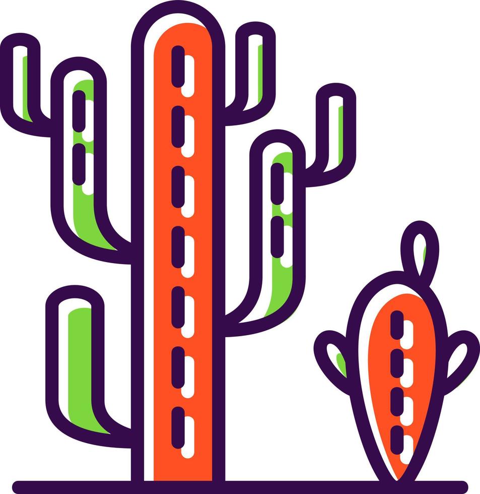 Cactus Vector Icon Design