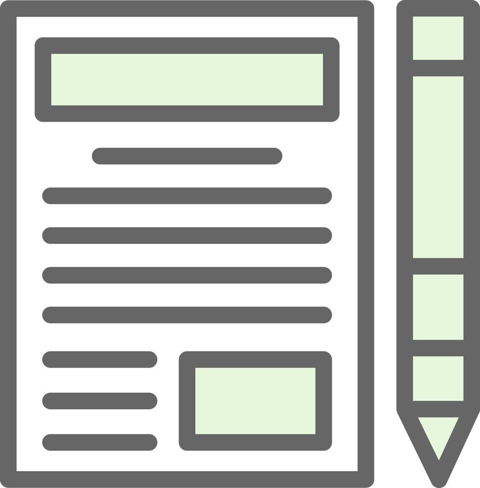 Blogger Vector Icon Design