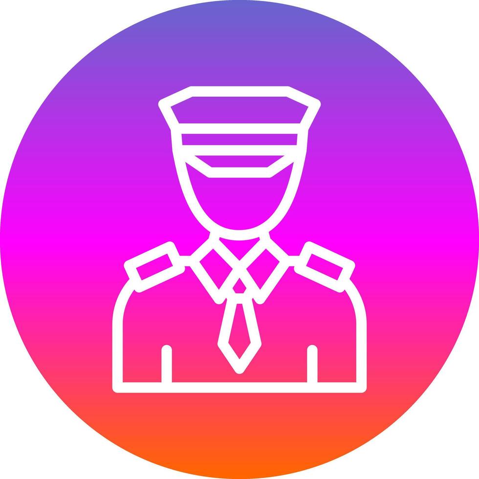 Pilot Vector Icon Design