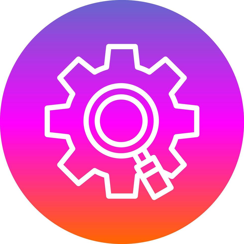 Search Engine Vector Icon Design