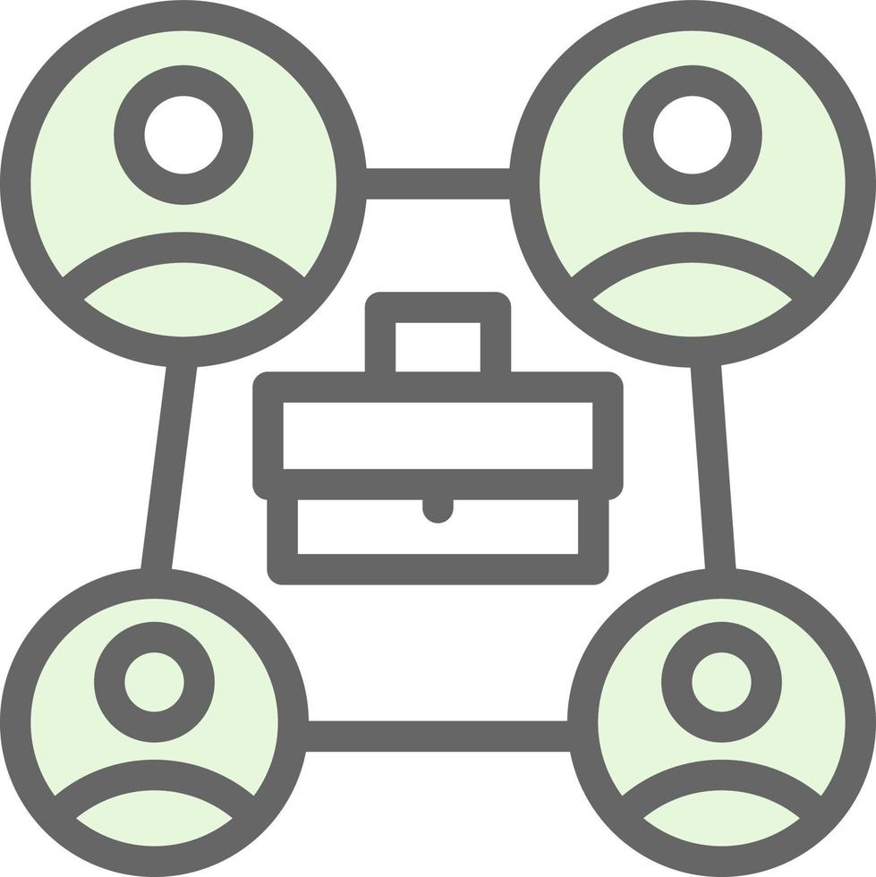 Job Rotation Vector Icon Design