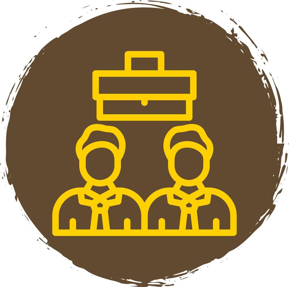 Business Team Vector Icon Design