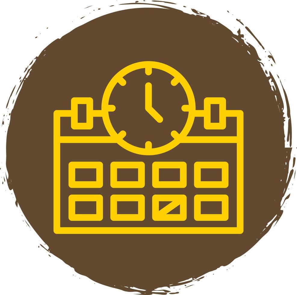 Deadline Vector Icon Design