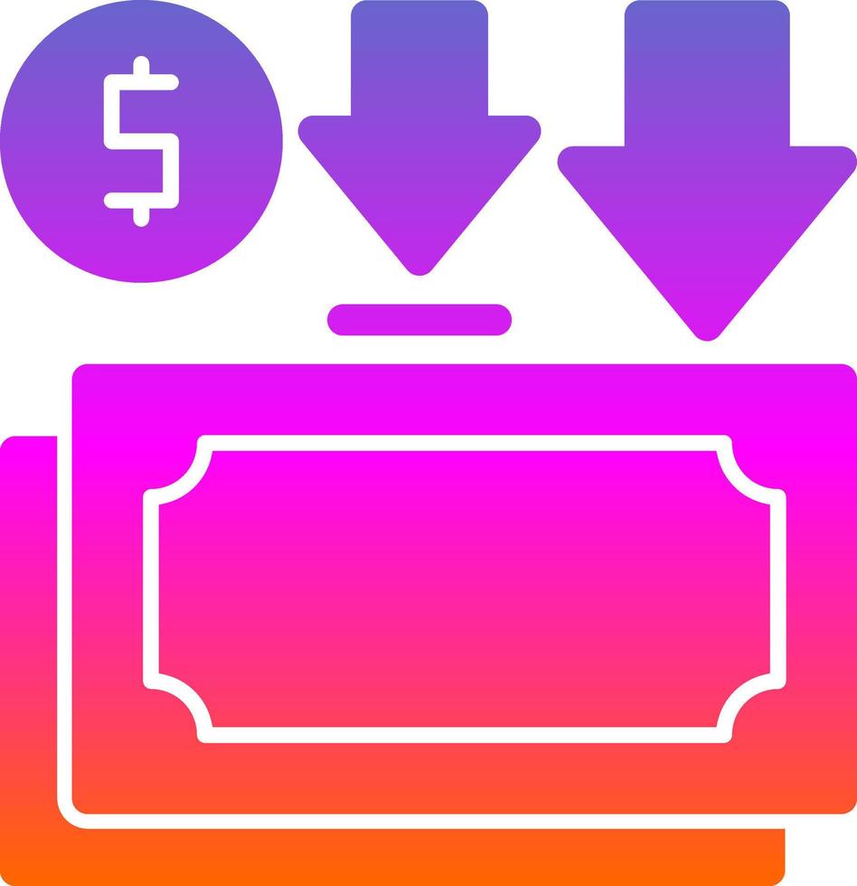 Low Income Vector Icon Design