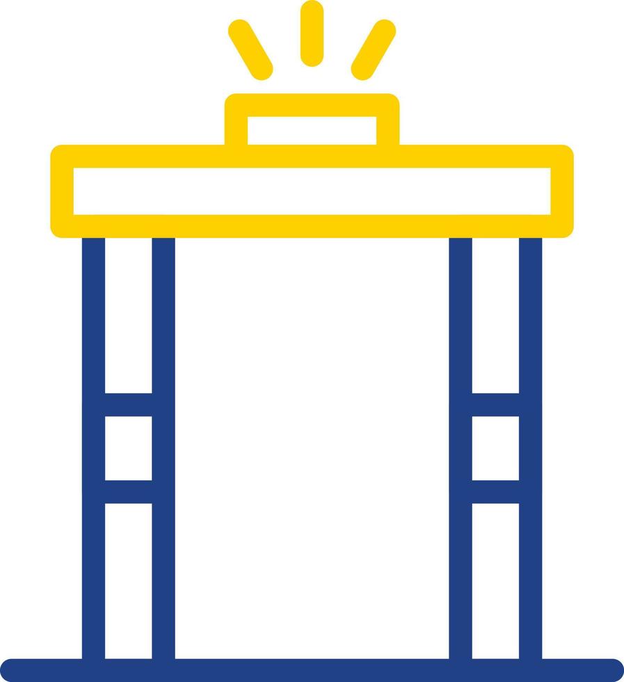 Metal Detector Vector Icon Design