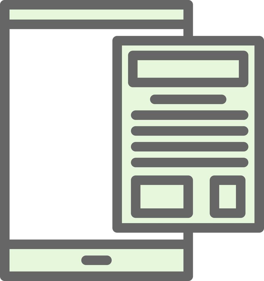Mobile Vector Icon Design