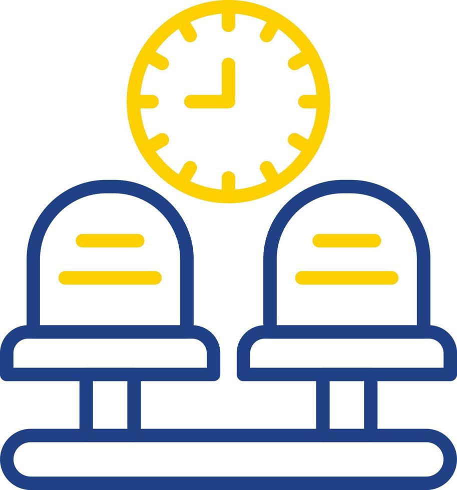 Waiting Room Vector Icon Design