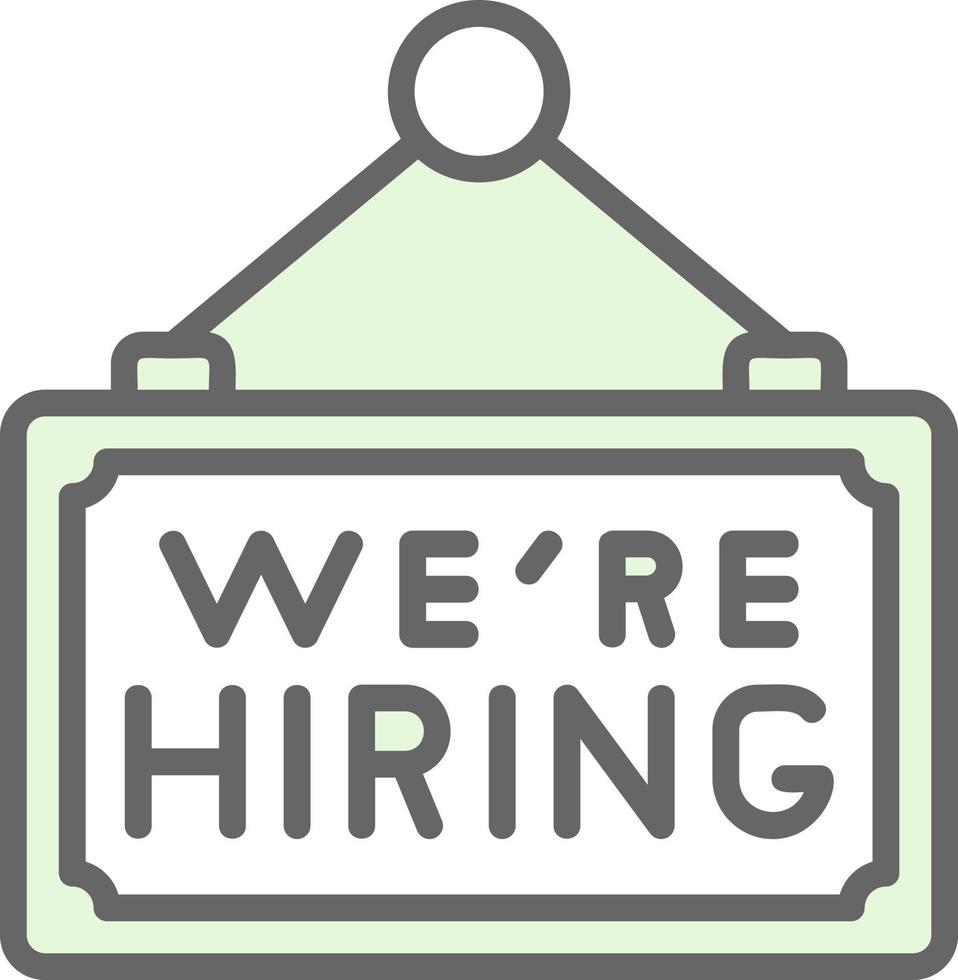 Hiring Vector Icon Design