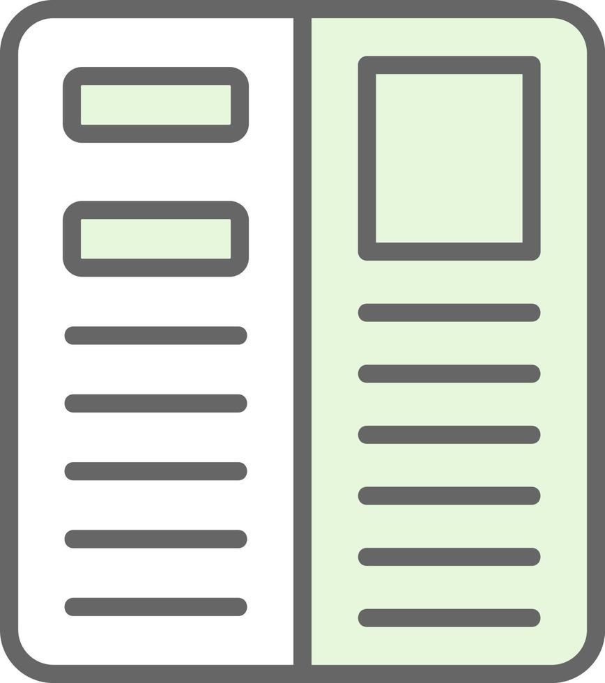 Curriculum Vector Icon Design