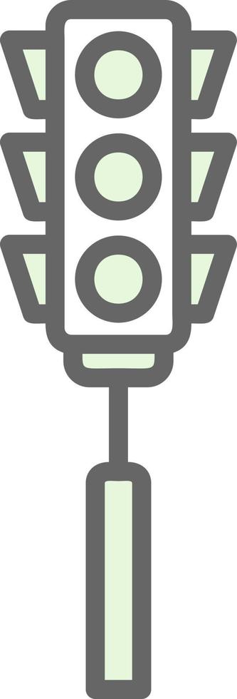 Traffic Lights Vector Icon Design