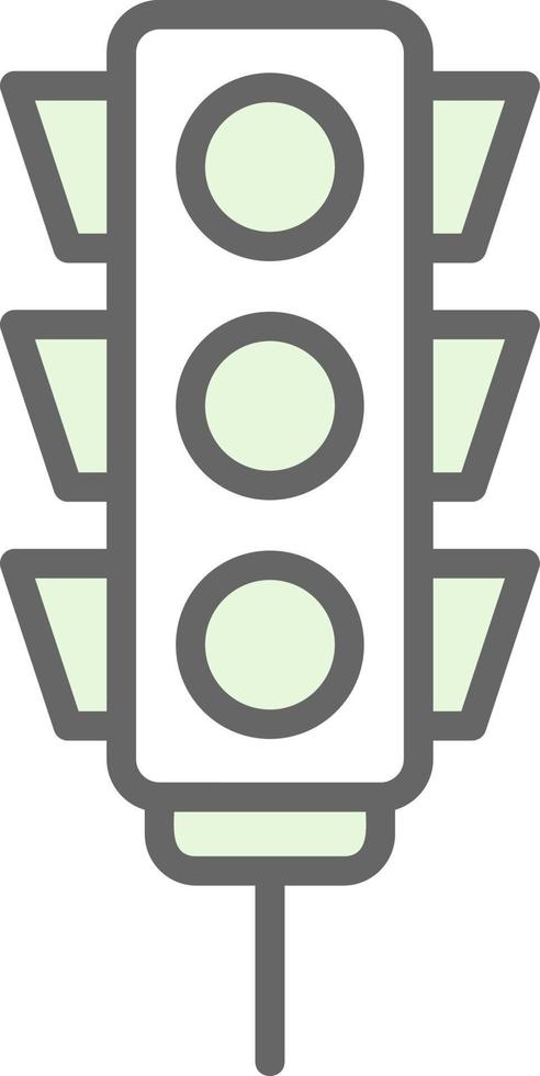 Traffic Lights Vector Icon Design