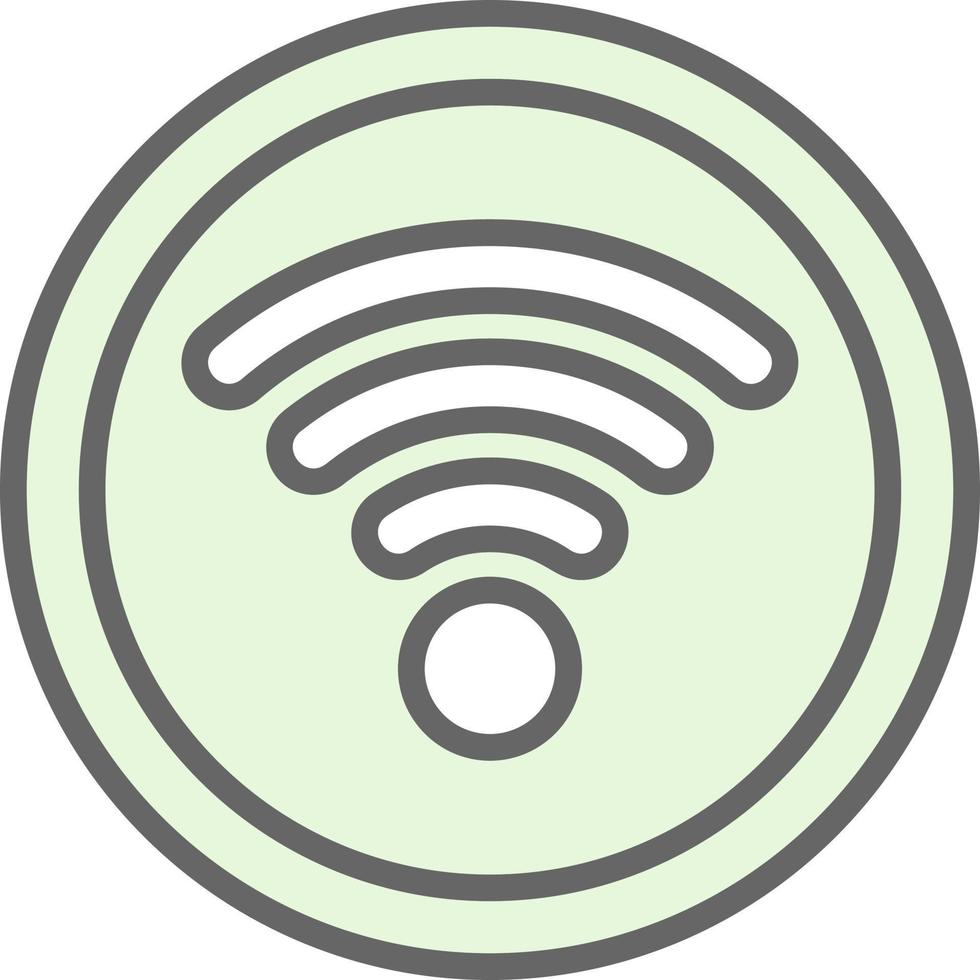 Wifi Signal Vector Icon Design
