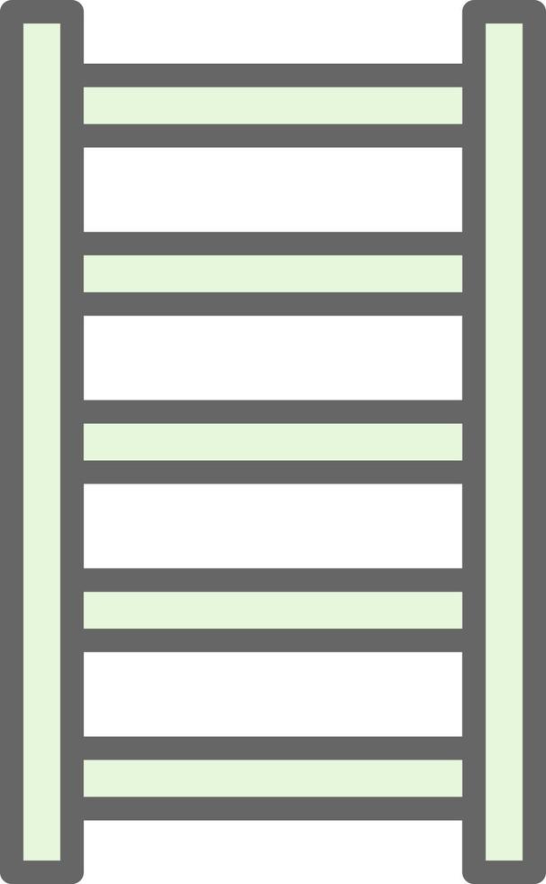 Step Ladder Vector Icon Design