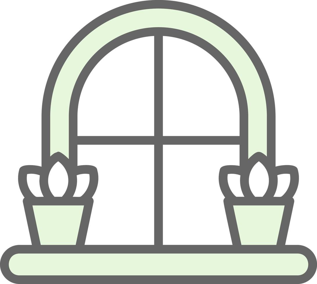 Window Vector Icon Design