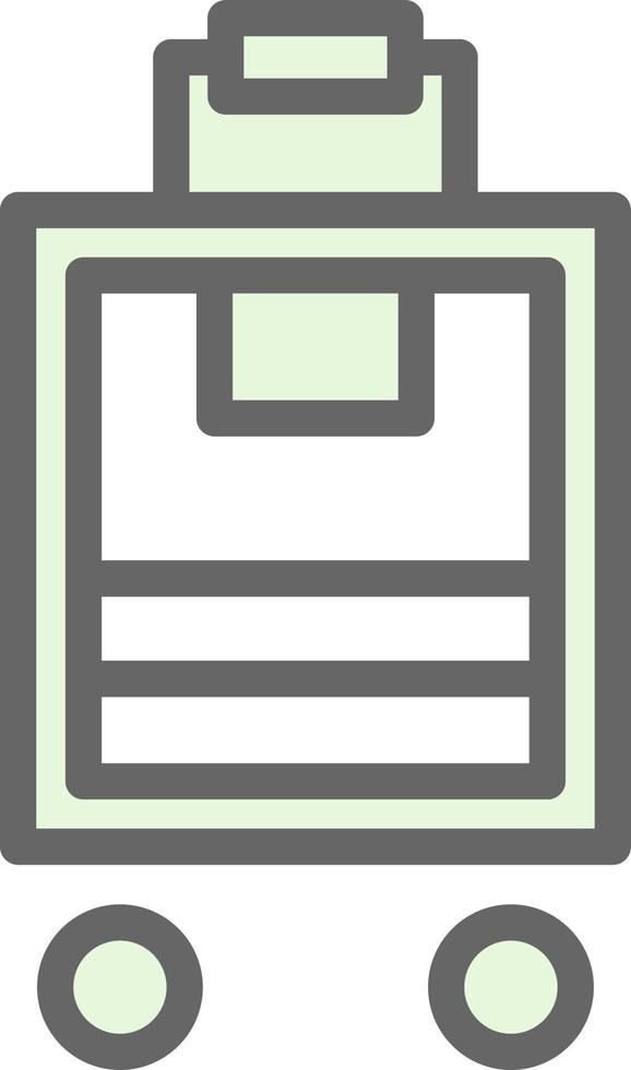 Luggage Vector Icon Design