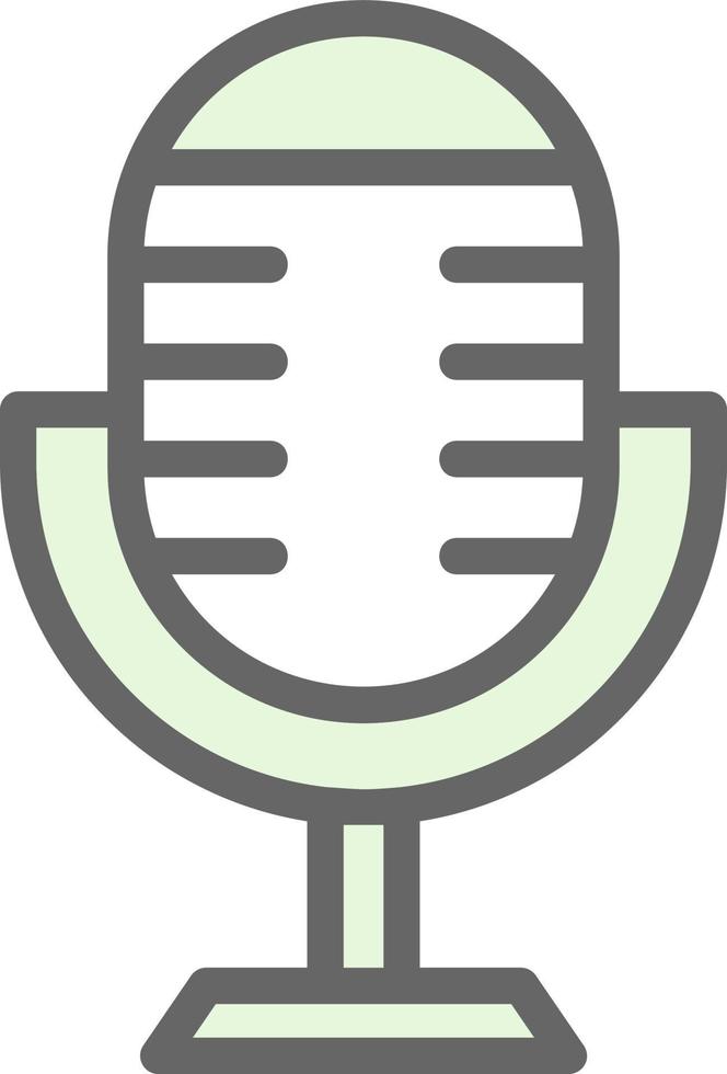 Mike Vector Icon Design